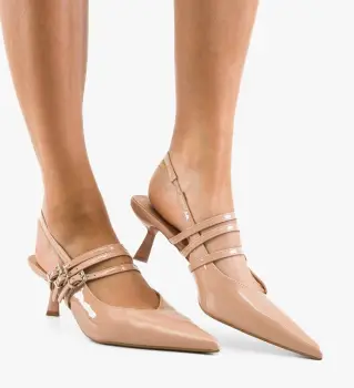 Pantofi dama Zybras Nude imagine