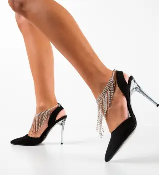 Pantofi dama Zyzyn Negri imagine