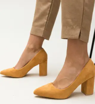 Pantofi Faulker Camel imagine