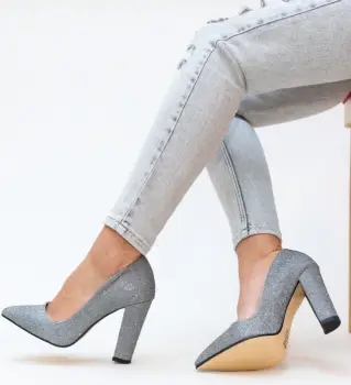 Pantofi Guevara Gri 2 imagine