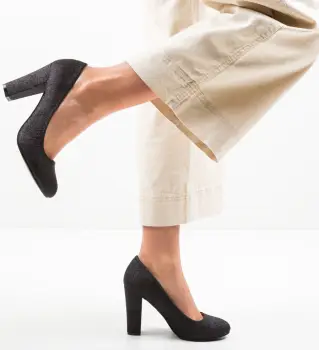 Pantofi Hekolora Negri imagine