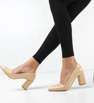 Pantofi Ierta Bej imagine