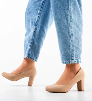 Pantofi Jalama Bej imagine