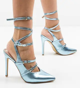 Pantofi Janem Albastri imagine