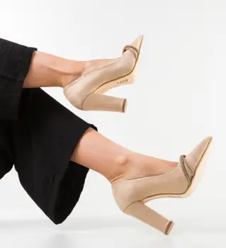 Pantofi Kala Bej imagine