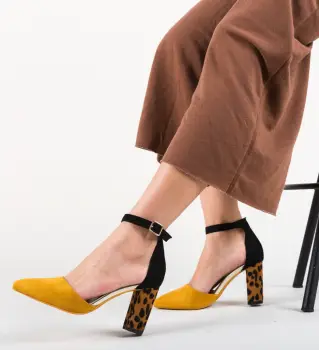 Pantofi Kory Galbeni imagine