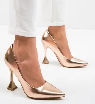 Pantofi Lena Bronz imagine