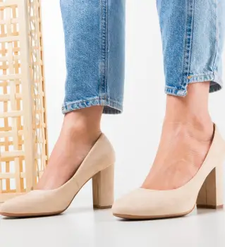 Pantofi Lesgo Bej imagine