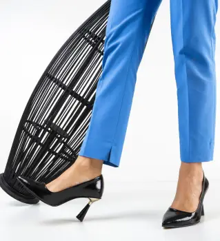 Pantofi Mank Negri 2 imagine