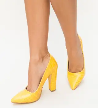 Pantofi Merez Galben imagine