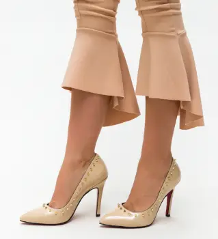 Pantofi Nicor Bej imagine