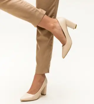 Pantofi Pauline Bej imagine