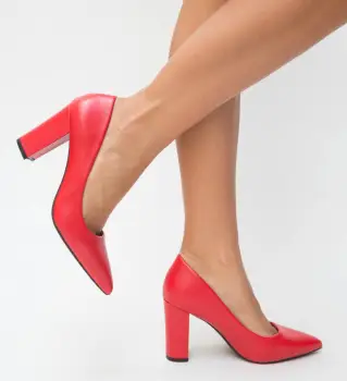 Pantofi Pauline Rosii imagine