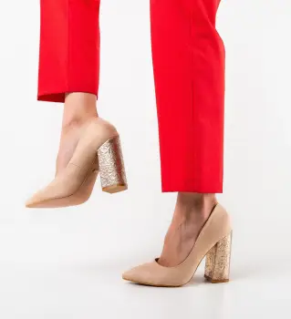 Pantofi Primo Nude imagine