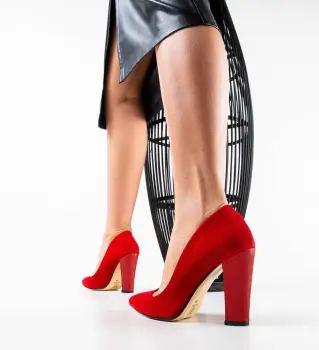 Pantofi Santer Rosii imagine