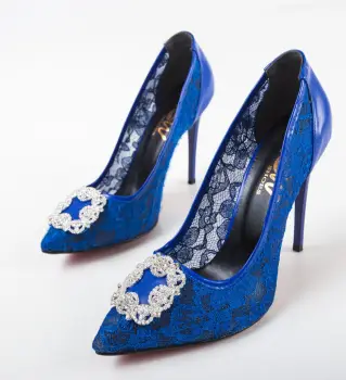 Pantofi Sarin Albastri imagine