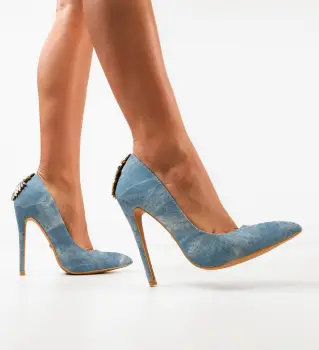 Pantofi Sity Albastri imagine