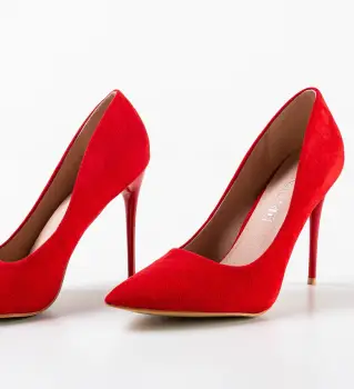 Pantofi Spiro Rosii imagine