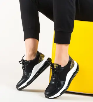 Pantofi Sport Basido Negri imagine