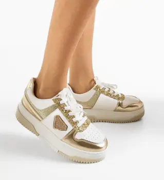 Pantofi Sport Celestino Aurii imagine