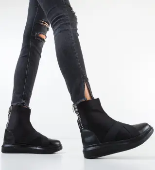 Pantofi Sport Cenice Negri 2 imagine