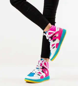 Pantofi sport dama Ruben Fuchsia imagine