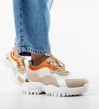 Pantofi Sport Eamon Bej imagine