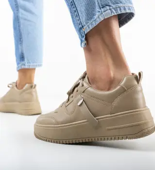 Pantofi Sport Fisire Khaki imagine