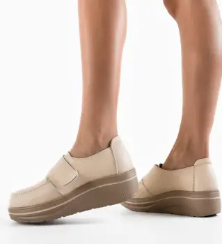 Pantofi Sport Hausberg Bej 2 imagine