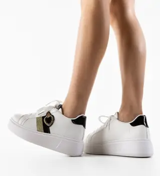 Pantofi Sport Keira Albi 2 imagine