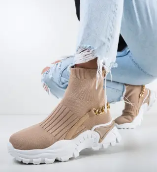 Pantofi Sport Lamar Khaki imagine