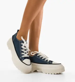 Pantofi sport Lin Albastri imagine