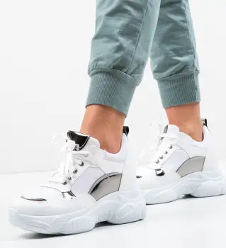 Pantofi Sport Mafina Albi imagine