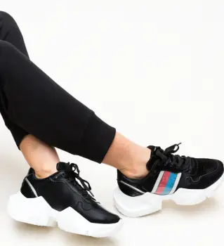 Pantofi Sport Maloy Negri imagine