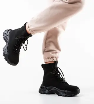 Pantofi Sport Mendra Negri imagine