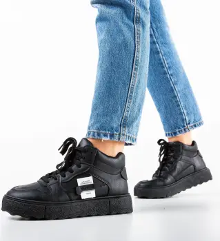 Pantofi Sport Mistece Negri imagine