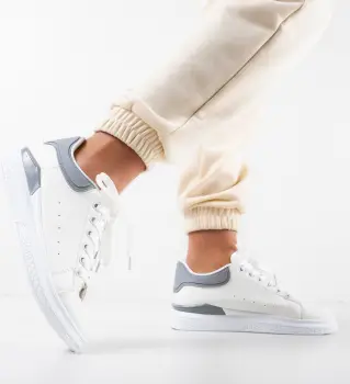 Pantofi Sport Nalam Albi 2 imagine