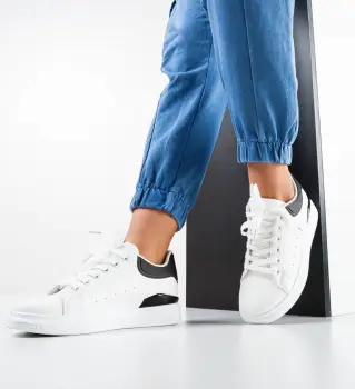 Pantofi Sport Nalam Albi imagine