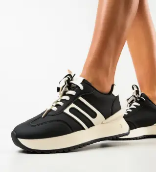 Pantofi Sport Pindor Negri imagine