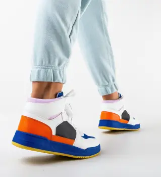 Pantofi sport Pratt Albastri imagine