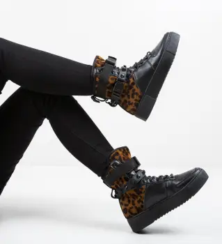 Pantofi Sport Rediko Leopard imagine