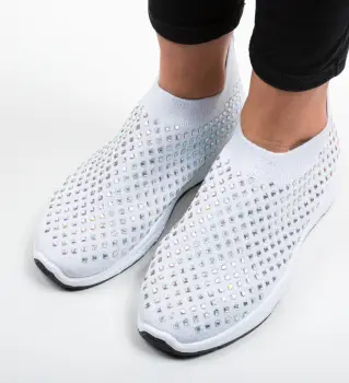 Pantofi Sport Rosa Argintii imagine