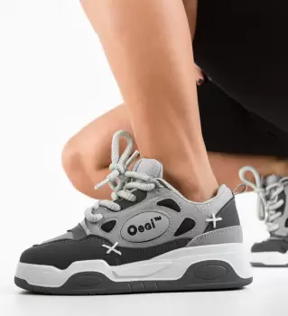 Pantofi sport Scarl Gri imagine