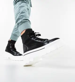 Pantofi Sport Tior Negri 2 imagine