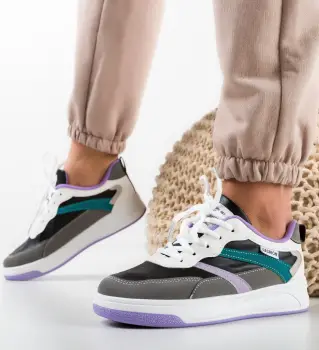 Pantofi Sport Xiong Gri imagine