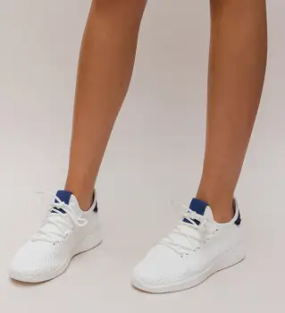 Pantofi Sport Zoha Albi 2 imagine