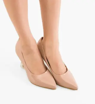 Pantofi stiletto Bakma Nude imagine