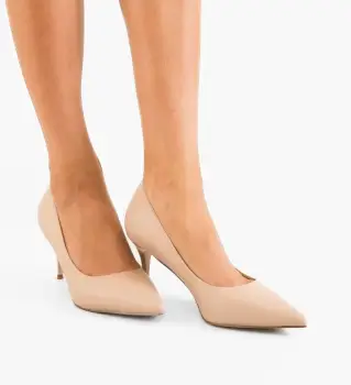 Pantofi stiletto dama Adra Bej imagine
