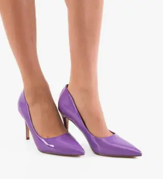 Pantofi stiletto dama Blevins Mov imagine