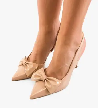 Pantofi stiletto dama Ebysyna Nude imagine